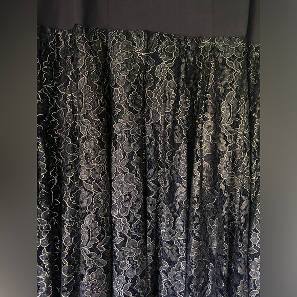 Black and Gold lace Eloquii dress, NWT, sz 22 - Picture 6 of 11